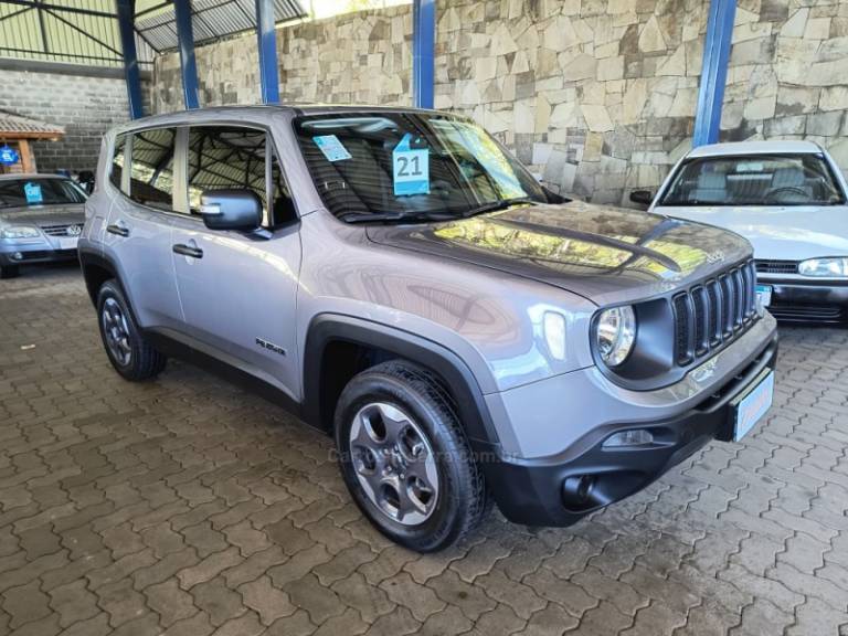 JEEP - RENEGADE - 2020/2021 - Cinza - R$ 85.000,00