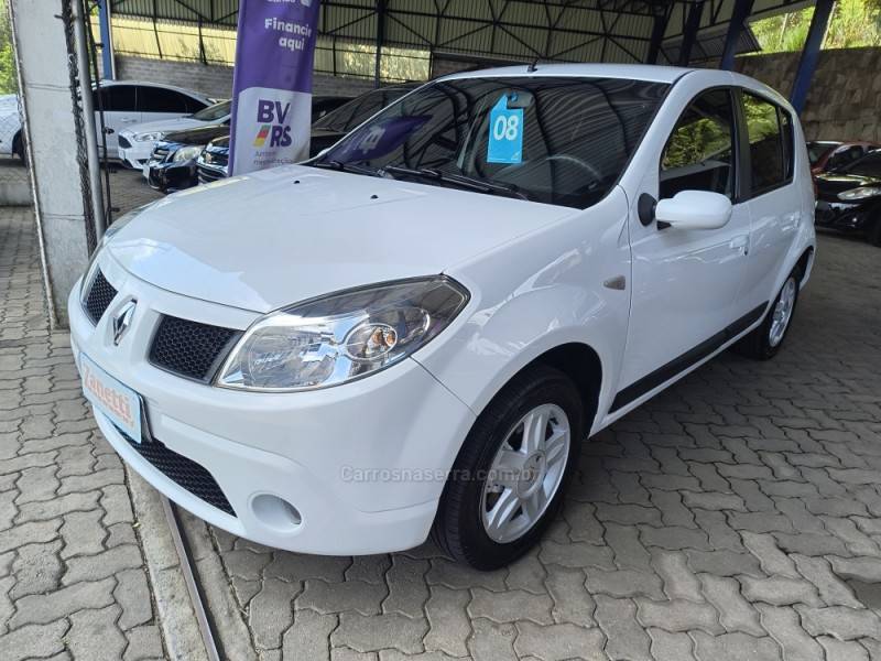 RENAULT - SANDERO - 2008/2008 - Branca - R$ 29.500,00