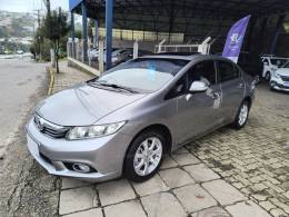 HONDA - CIVIC - 2013/2014 - Cinza - R$ 67.000,00