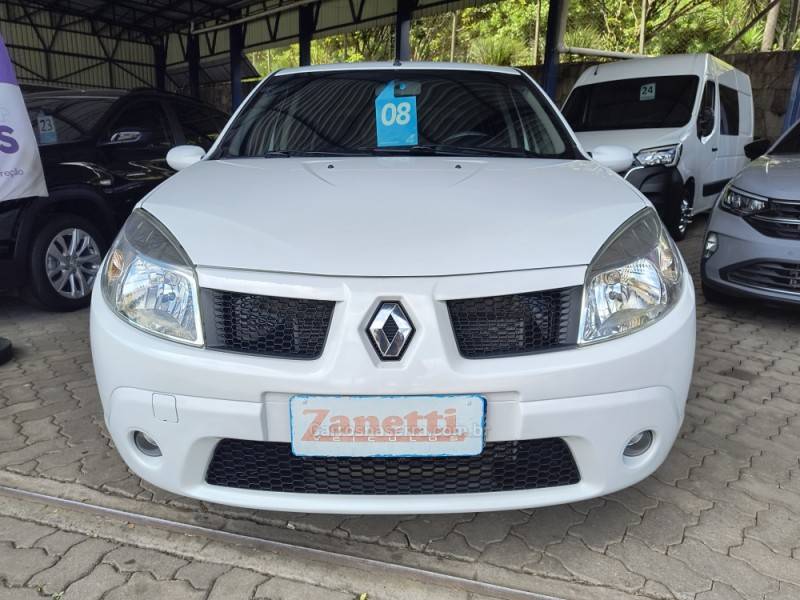 RENAULT - SANDERO - 2008/2008 - Branca - R$ 29.500,00
