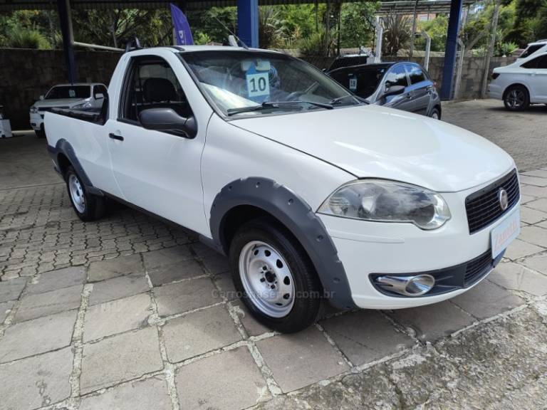 FIAT - STRADA - 2009/2010 - Branca - R$ 34.900,00